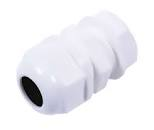 Niglon 25mm IP68 Domed Compression Gland White c/w Locknut