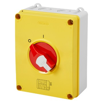 Gewiss 80a 4Pole Rotary Isolator 