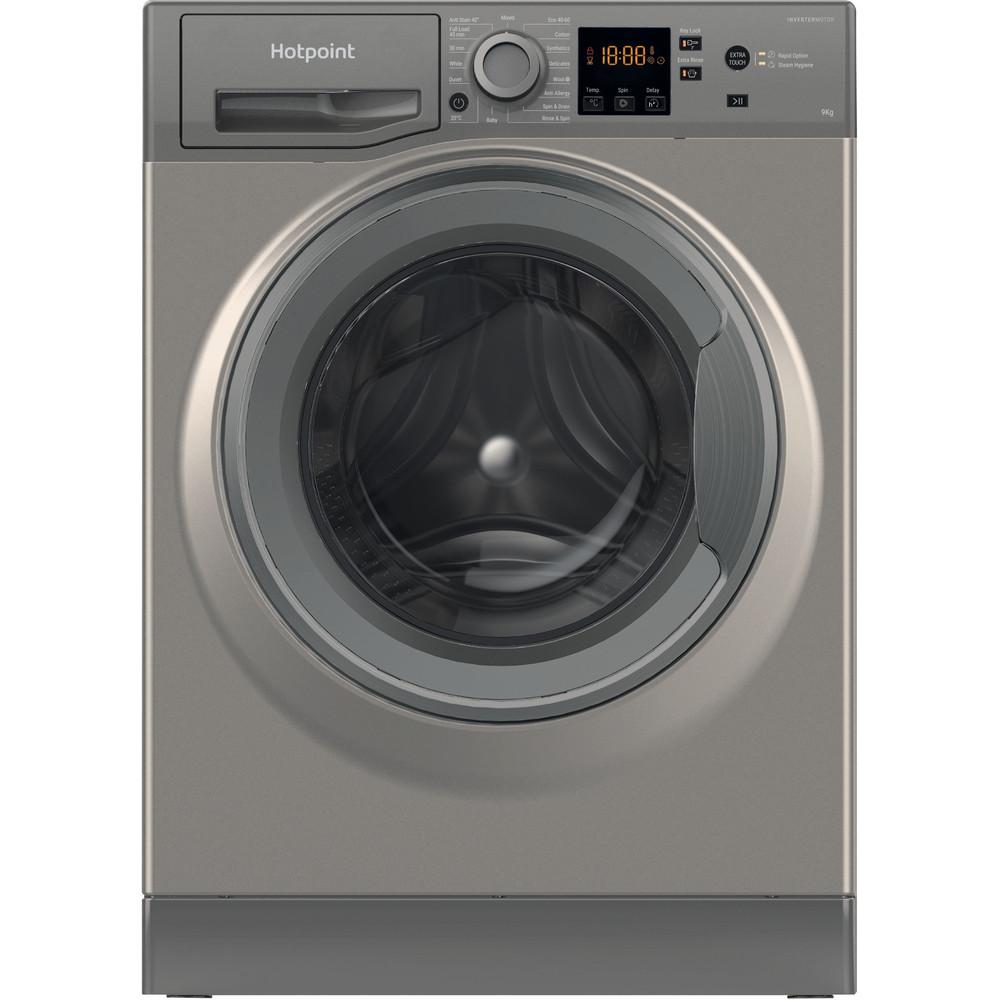 Hotpoint NSWF944CGGUKN 9kg 1400 Spin Graphite 