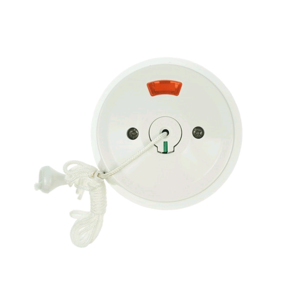 Click 50A DP Ceiling Pull Switch (Round) 