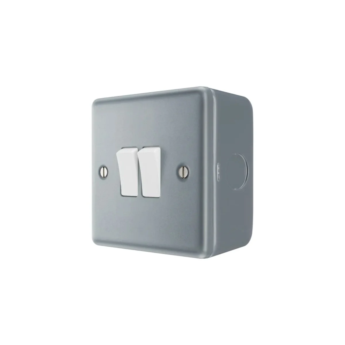 BG Metal Clad 2gang 2way Switch 