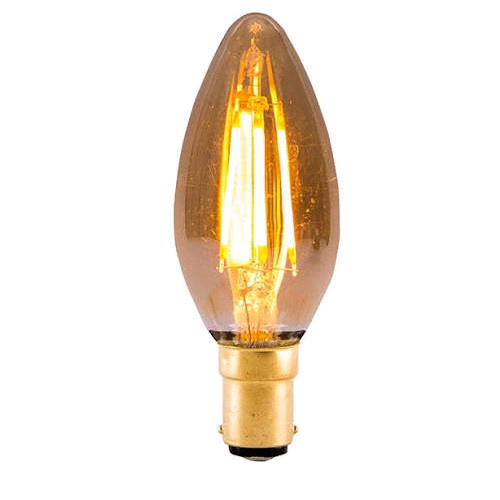 Bell Vintage 4w SBC LED Candle Amber 2k