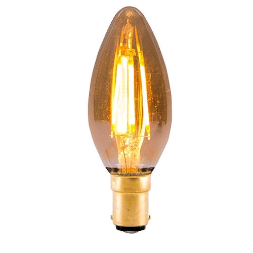 Bell Vintage 4w SBC LED Candle Amber 2000k