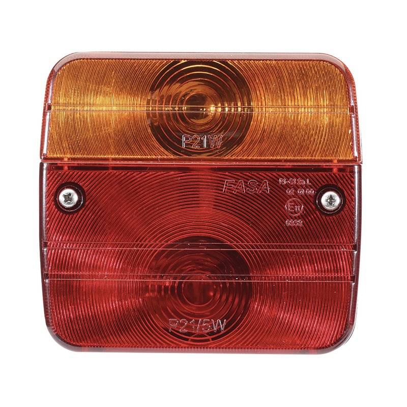 Draper Rear Square Light Cluster 12V