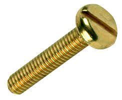 M4 x 35mm Brass Pan Head Screws 