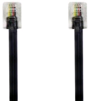 Bandridge Telecom Cable RJ11 to RJ11 3mtr Modem to Phone