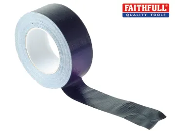 Faithfull Gaffa Tape 50mm x 50m Black