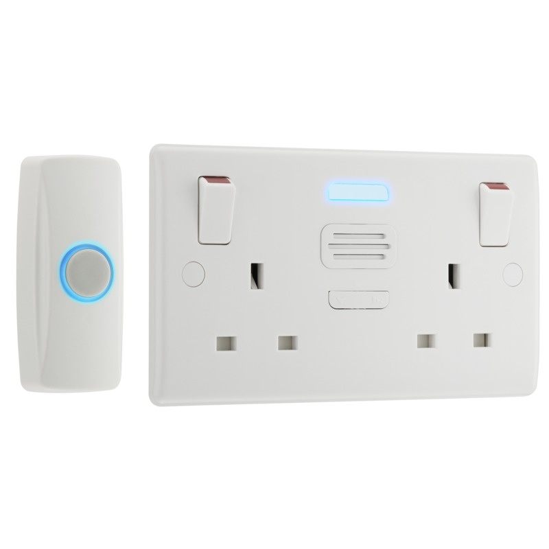 BG Nexus 13a Twin Socket Door Chime