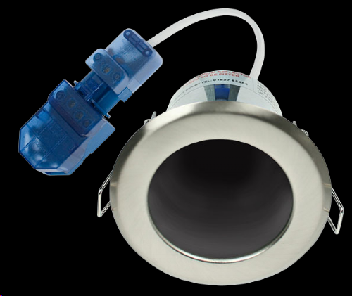 Click GU10 Satin Chrome Downlight 
