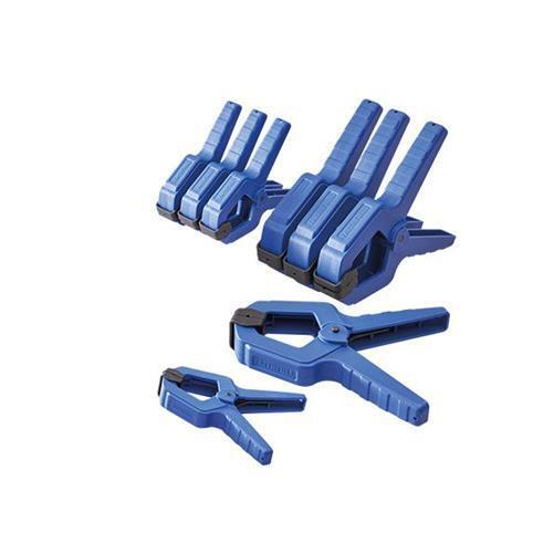 Faithfull 8 Piece Spring Clamp Set 50 & 75mm 