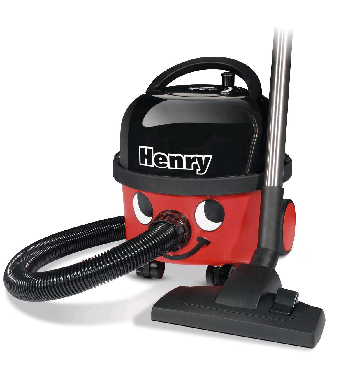Numatic NVR240-11 Cylinder Cleaner - Henry Equivalent Dry Vacuum Cleaner, 9 Litre, 580 W, Red NU9076(Pik a Pak)
