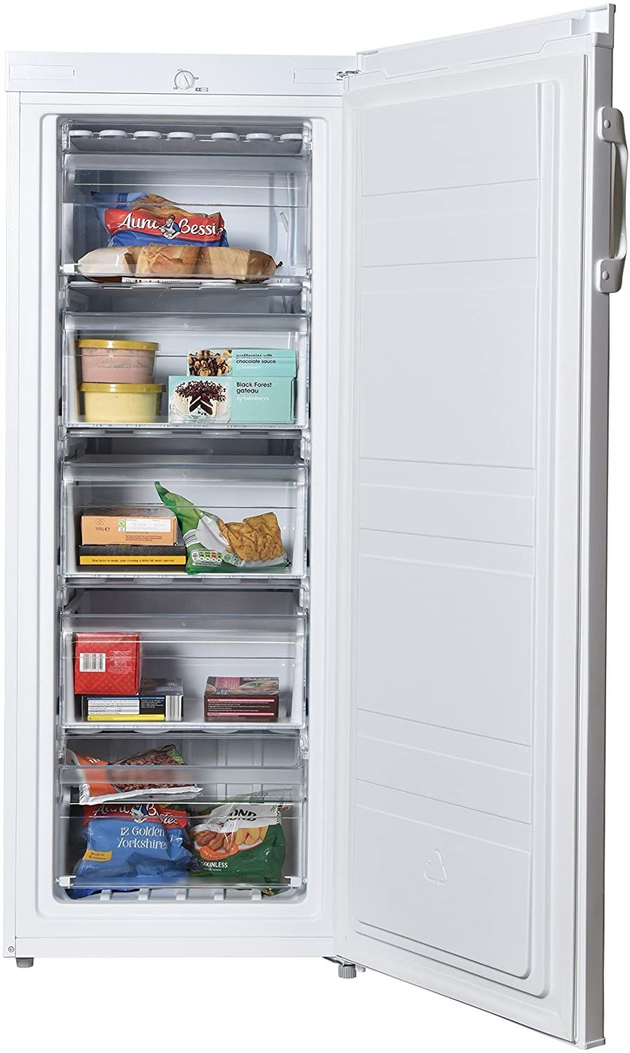 Statesman TF160LWE Tall Freezer, 55 cm, White  2 Year Warranty 
