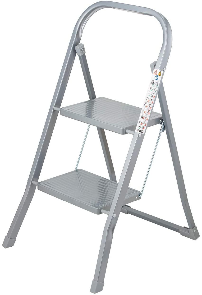 Our House SR20053 Compact 2 Tread Step Ladder Steel 