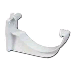 Floplast 112mm Half Round Fascia Bracket White RK1 