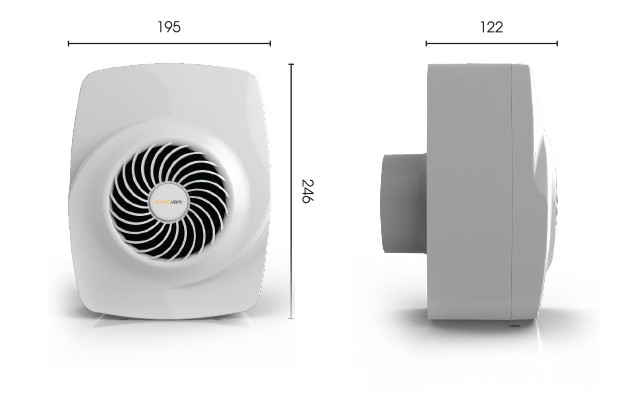 Envirovent SELV HT 12V Extractor Fan (010-30-DBO) Wales & West Housing