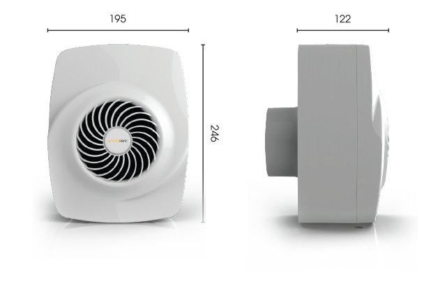 Envirovent SELV HT 12V Extractor Fan (010-30-DBO) Wales & West Housing 