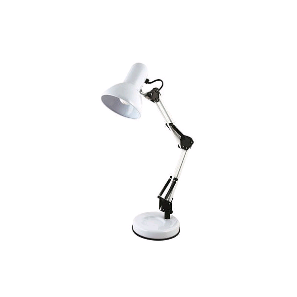 Lloytron Swing Poise Hobby Desk Lamp White 35w