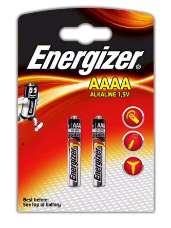 Energizer AAAA 4A Battery 2pk 