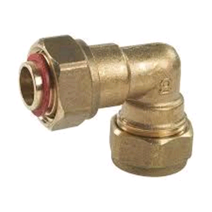 Copper Bent Tap Connector 15mm x 1/2