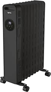 Igenix 2kW Digital Oil Filled Radiator in Black