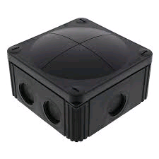 Wiska Box 110 x 110 x 66mm IP66 Black