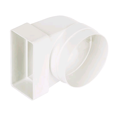 Manrose Channel Flat Female Elbow Connector 110 x 54mm 