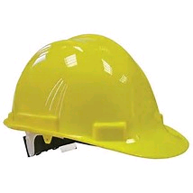 SCAN Deluxe Safety Helmet Yellow 