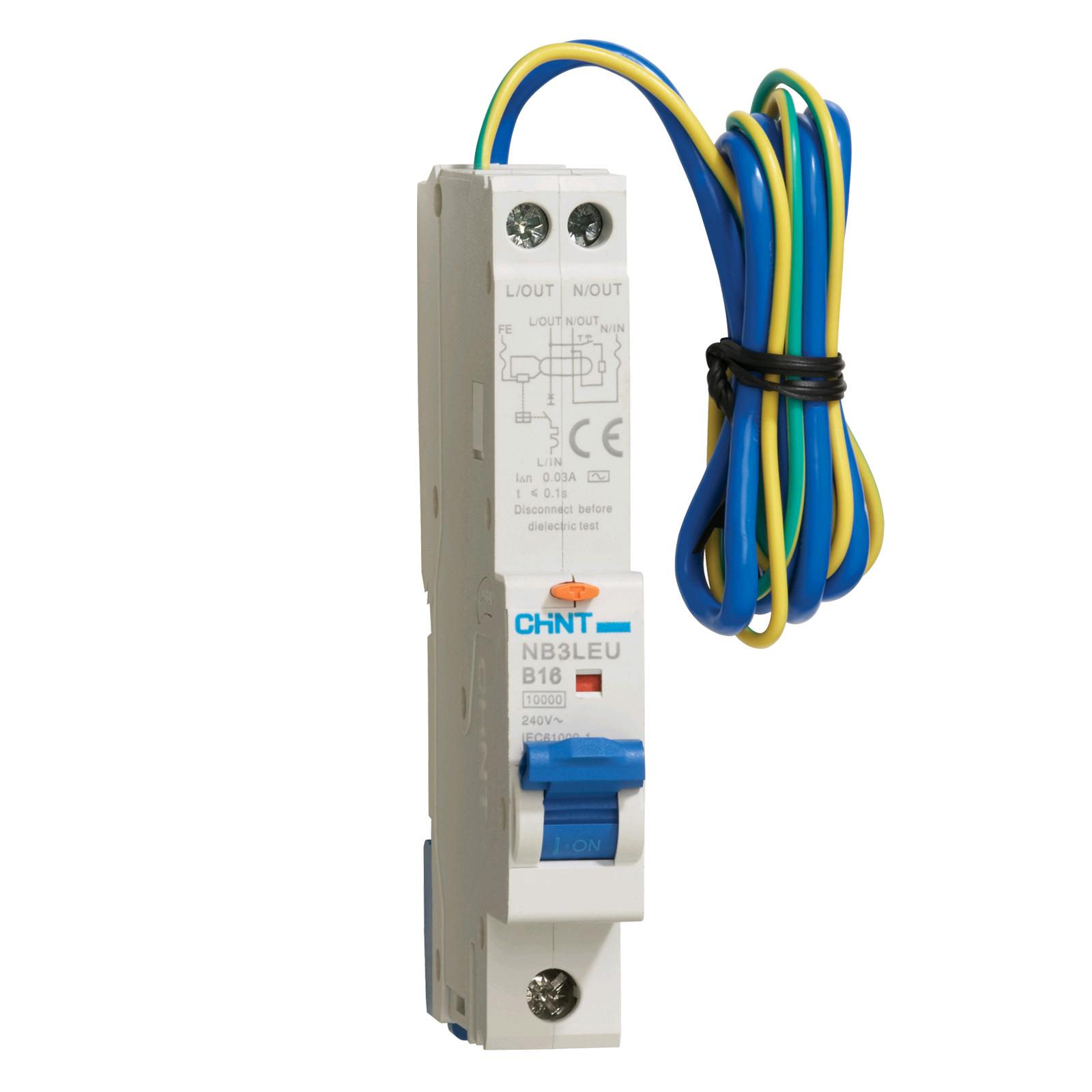 Chint 25a 30mA RCBO "B" Rated 