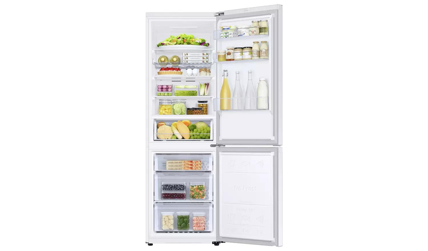 Samsung RB34T602EWW Total No Frost Fridge Freezer    H1850 W595 D668