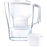 Brita Aluna Cool 2.4L Water Filter Jug Includes 1 Maxtra+ Cartridge White 