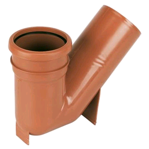 Underground Universal Gully Trap D500 Terracotta SOIL