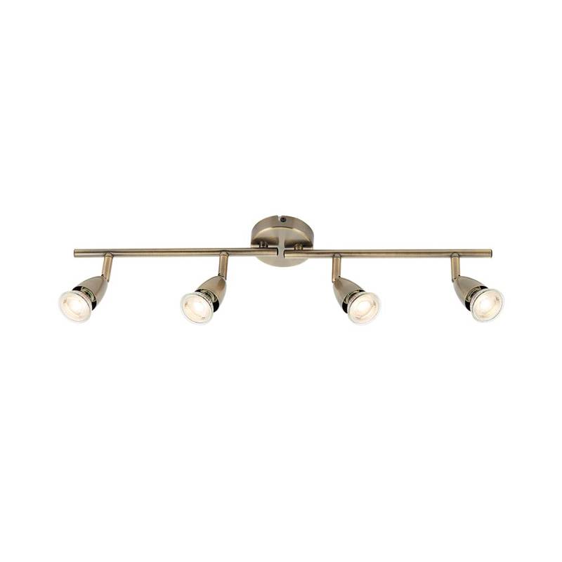 Saxby Amalfi 4Lt Spot Bar in Antique Brass 