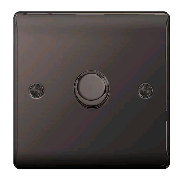 BG 1Gang 2way Dimmer Black Nickel 