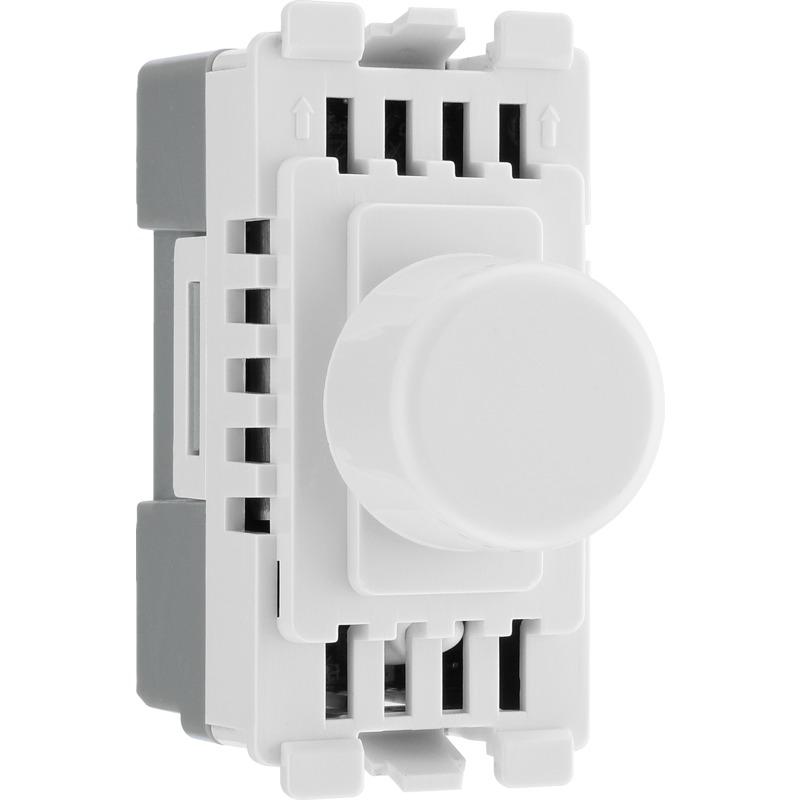 BG Grid Dimmer Trailing Edge Module White (New Type)