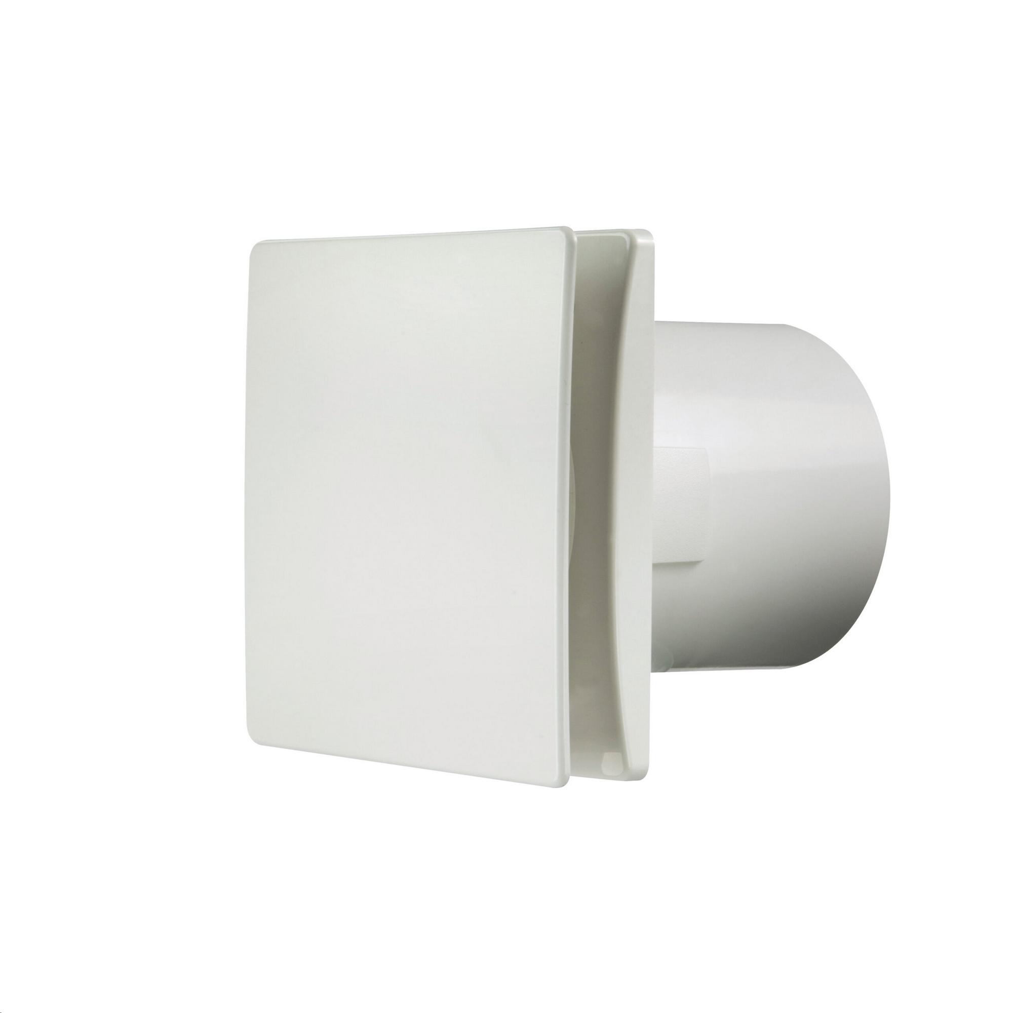 Manrose 100mm Slimline Plate Standard Fan Square 