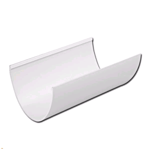 Floplast Hi-Cap 115mm Gutter 4mtr White RGH4W