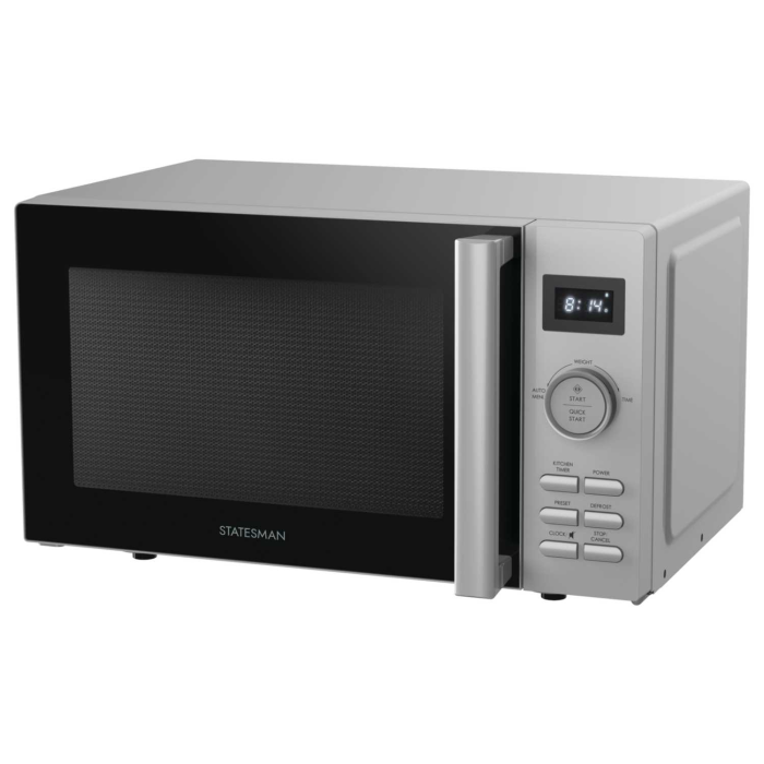 Statesman SKMS0820DSS Solo Digital Microwave 20ltr 800W Stainless Steel Interior & Finish