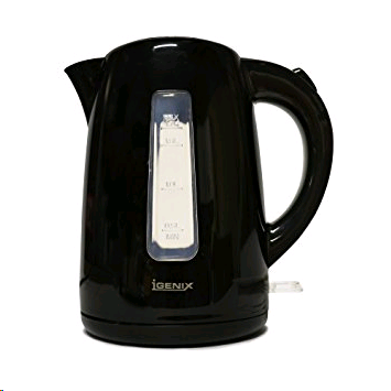 Igenix Black Kettle 1.7ltr 3Kw 