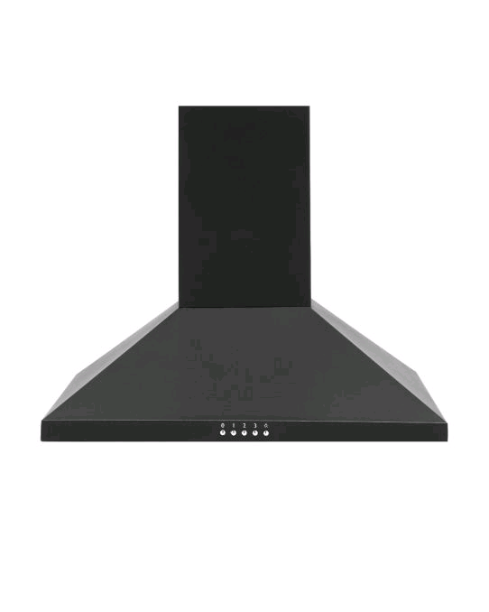 Montpellier 60cm Cooker Hood 3 Speeds Black