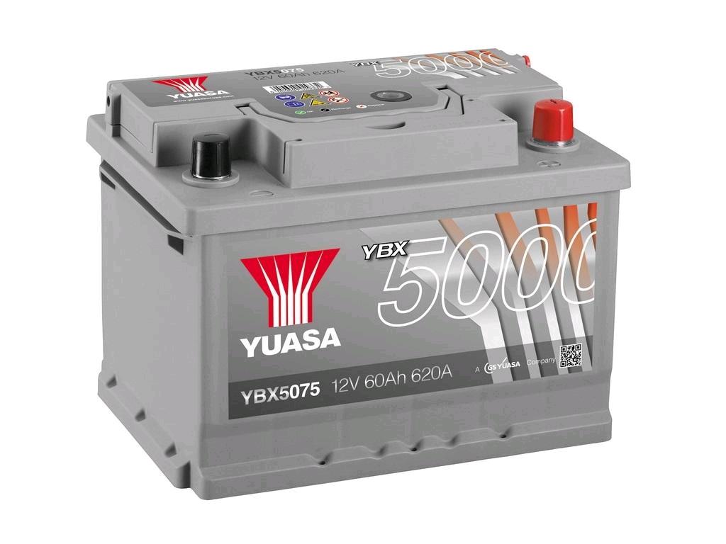 Yuasa Battery 12V 60Ah 640A High Performance  YBX5075