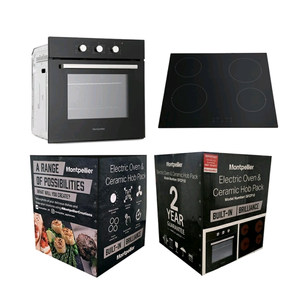 Montpellier SFCP11 Electric Single Fan Oven 