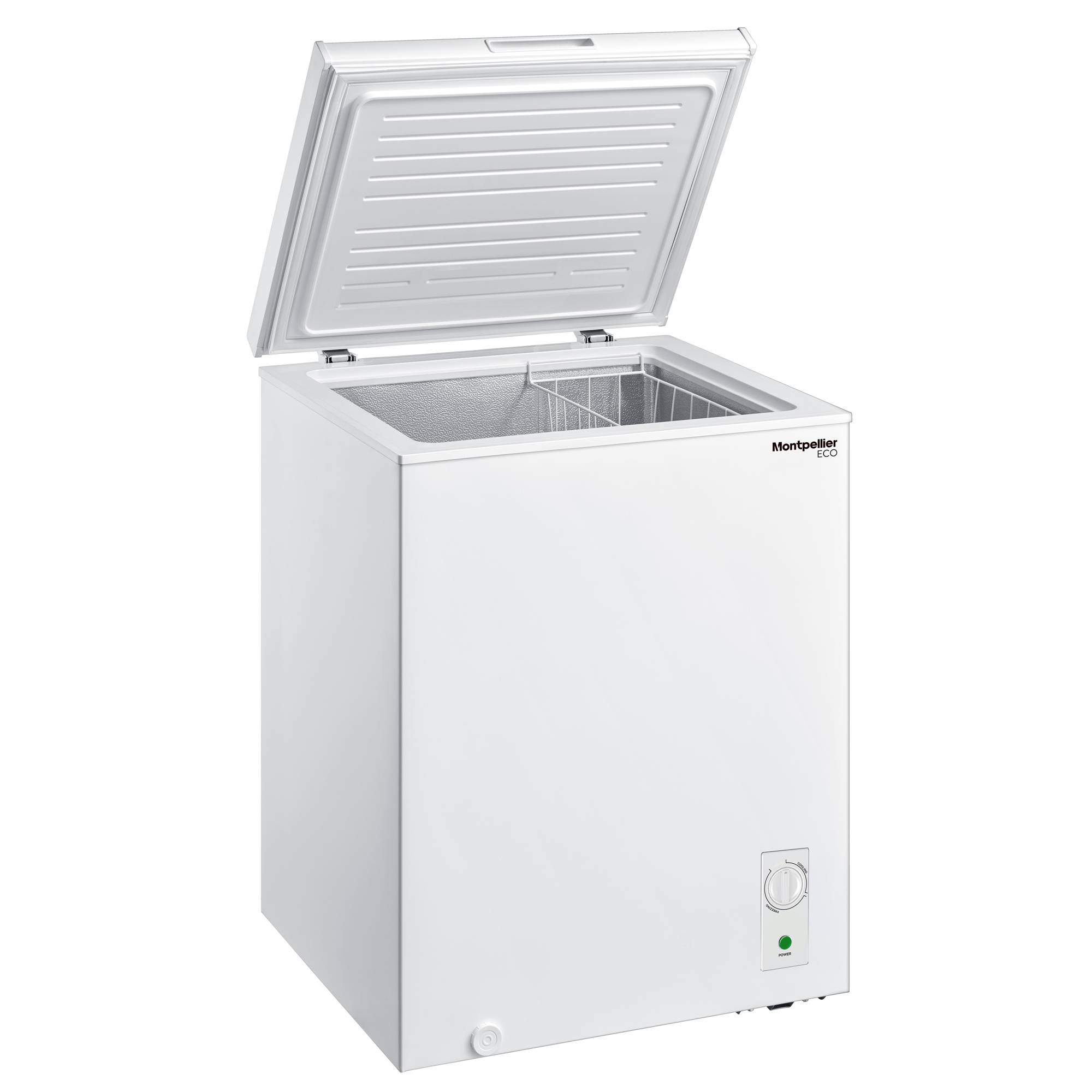 Montpelllier142Litre Chest Freezer White - A+ Energy Height 850 Width 632 Depth 550
