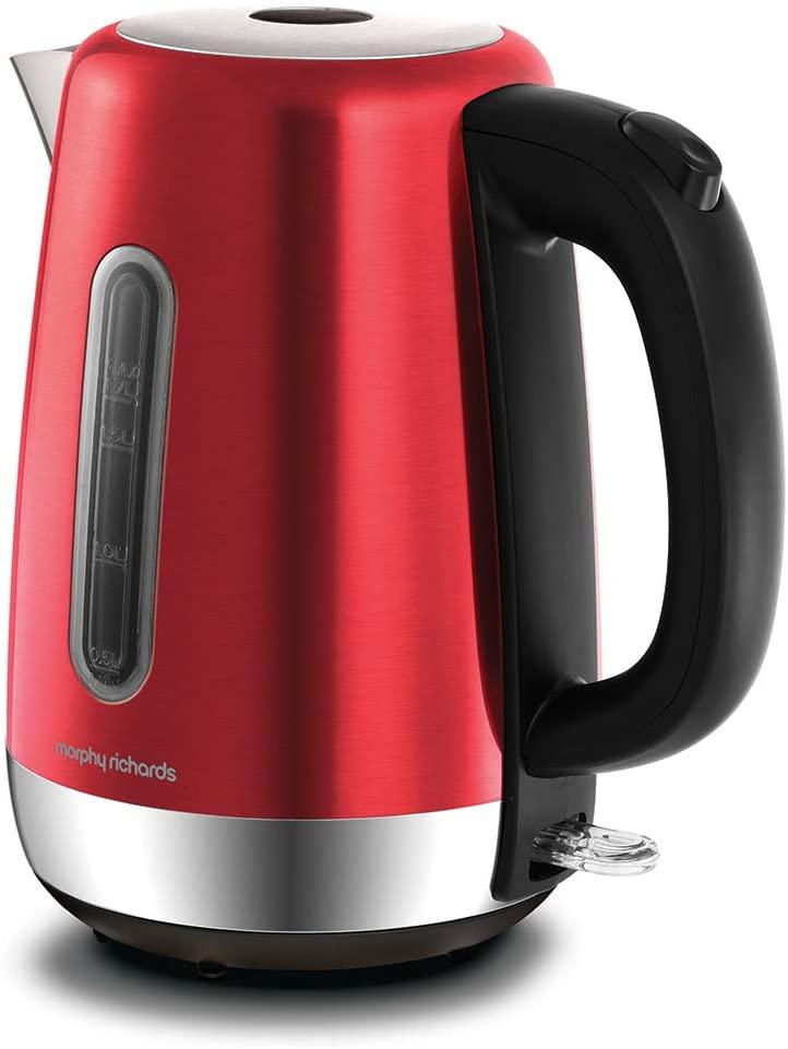 Morphy Richards 102785  Equip Jug Kettle 3kW 1.7ltr in Red