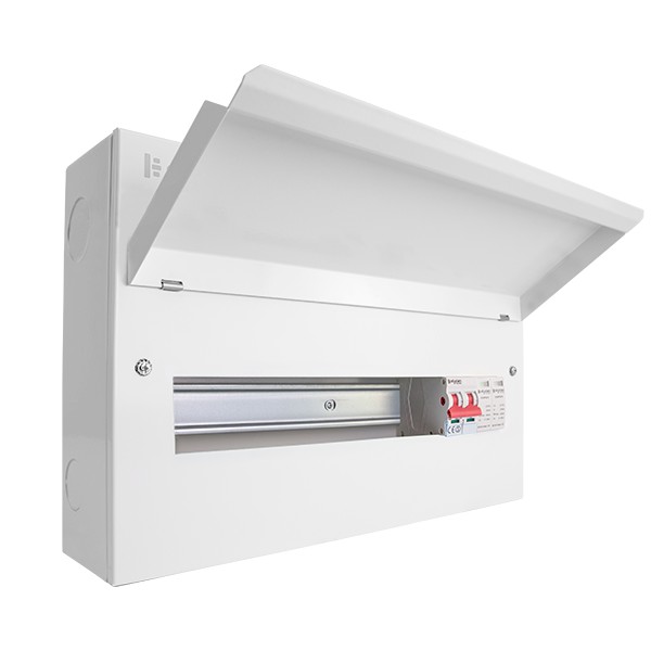 Scolmore Elucian 18 Way Consumer Unit + 100A MS SPD