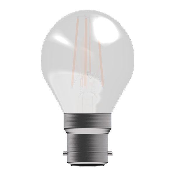 Bell 4W BC LED Round Satin Filament Warm White (40W)