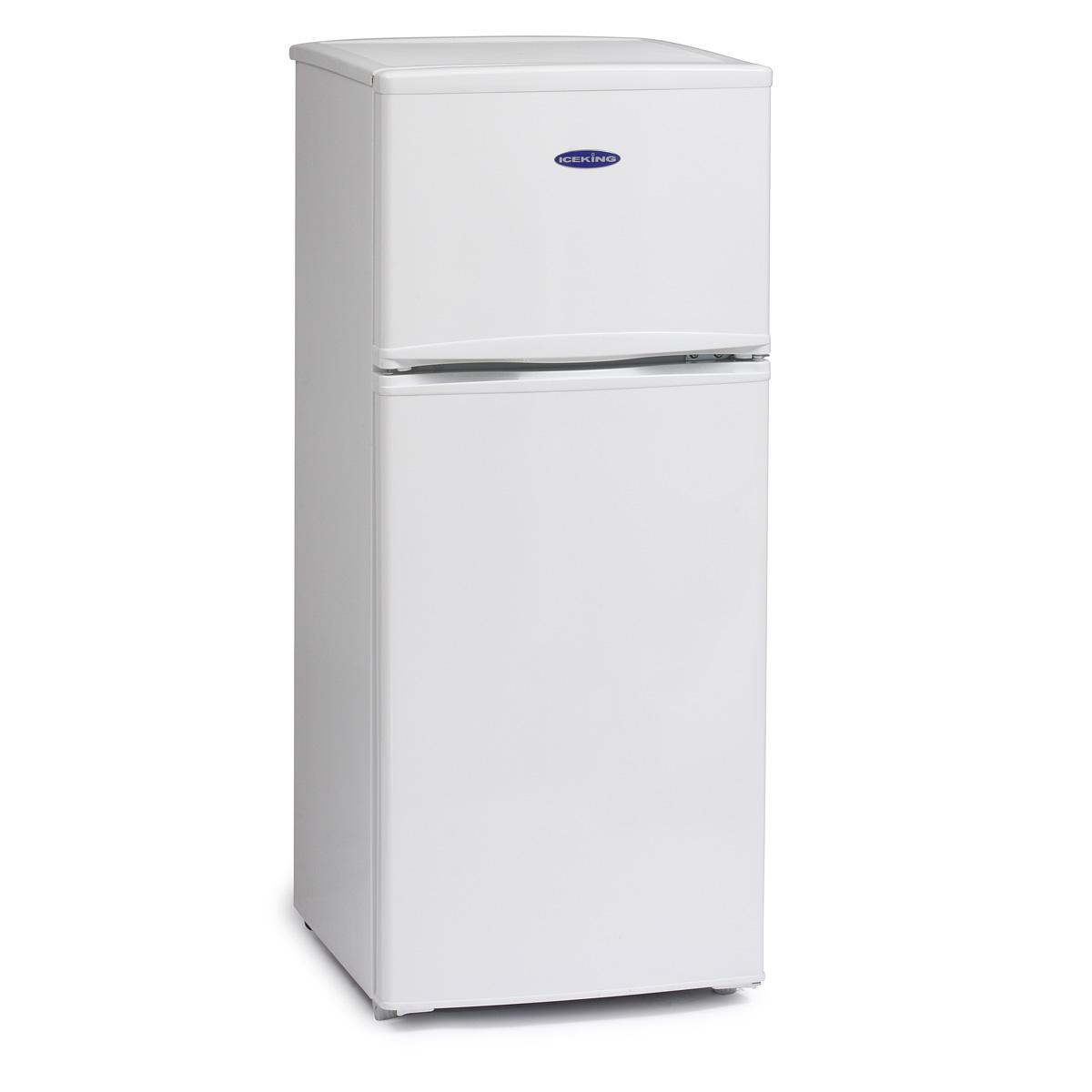 Iceking FF115W.E TOP MOUNT FRIDGE FREEZER H115 W48 D53cm