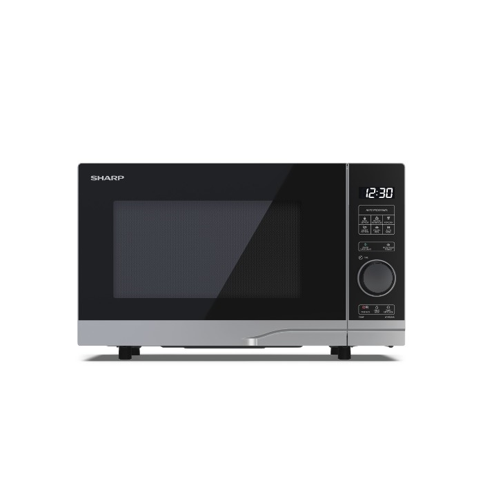 Sharp YCPS204AU-S 20ltr 700w Microwave Oven - Black/Silver