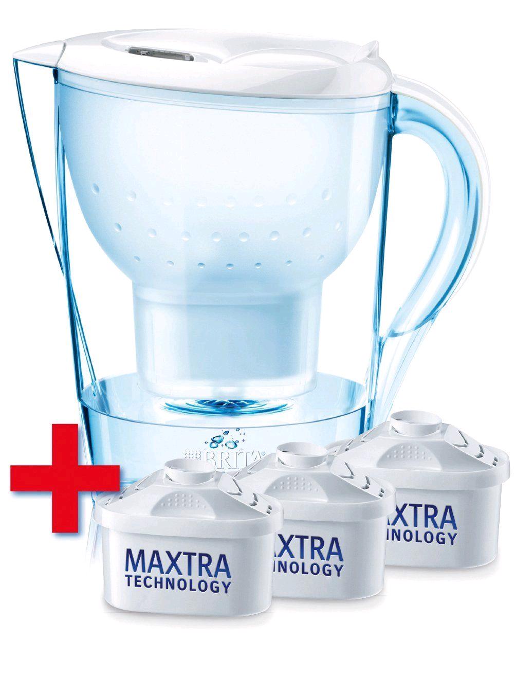 Brita Cool Water Jug 2.4ltr Filter Value Pack c/w 3 Filters 
