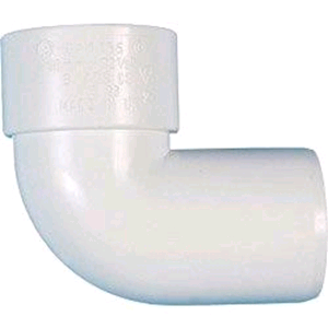 Floplast Wasterpipe Spigot Bend 50mm Solvent Weld