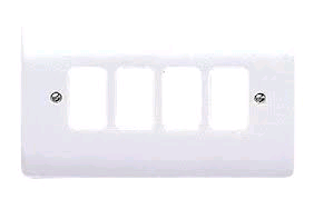 MK 4G Moulded Grid Frontplate 